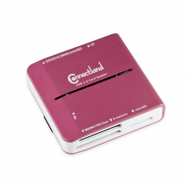 SYBA CL-CRD20130 USB 3.0 Розовый устройство для чтения карт флэш-памяти