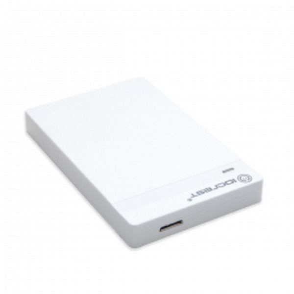 SYBA SI-ENC25032 HDD / SSD-Gehäuse 2.5Zoll Weiß Speichergehäuse