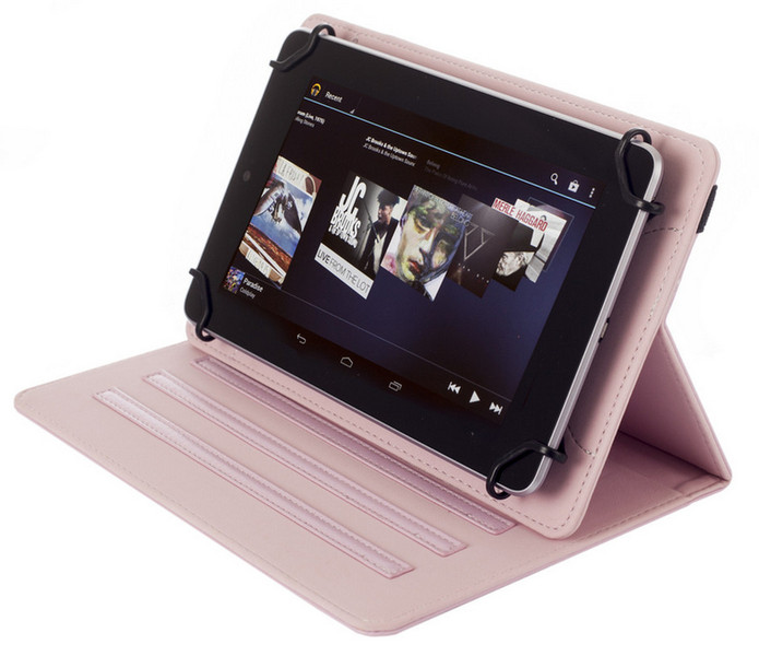 Kyasi KYSCUN78C6 8Zoll Blatt Pink Tablet-Schutzhülle