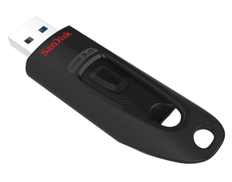 Sandisk Ultra 128ГБ USB 3.0 Черный USB флеш накопитель