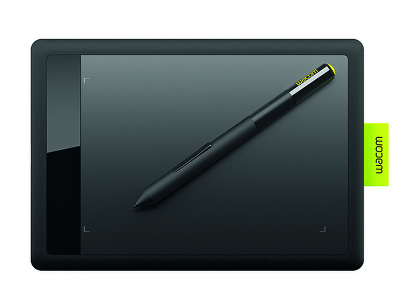 Wacom CTL-471 2540линий/дюйм 152 x 95мм USB Черный, Зеленый, Лайм графический планшет