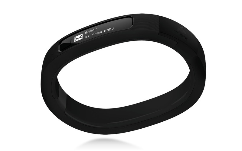 Razer Nabu Wristband activity tracker OLED Kabellos IP54 Schwarz