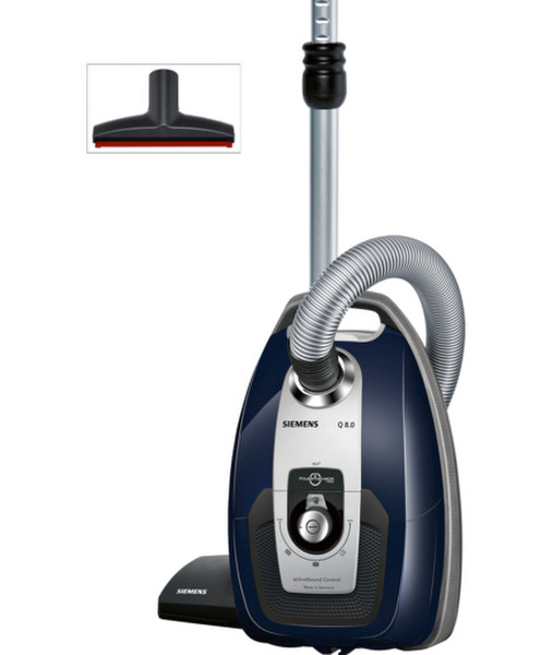 Siemens VSQ8SEN72B 650W A Black,Blue vacuum