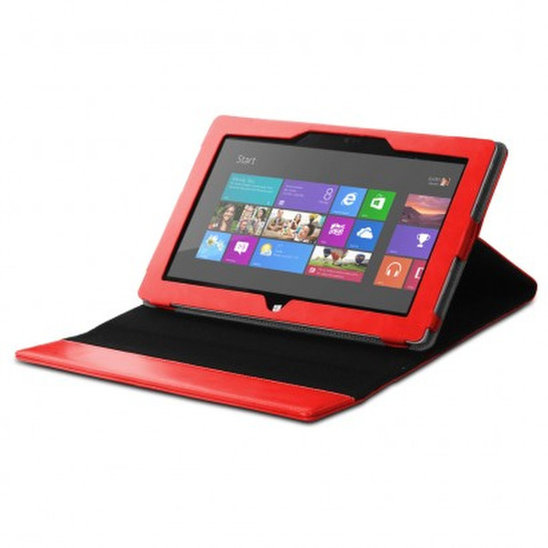 GreatShield GS06205 10.6Zoll Blatt Rot Tablet-Schutzhülle