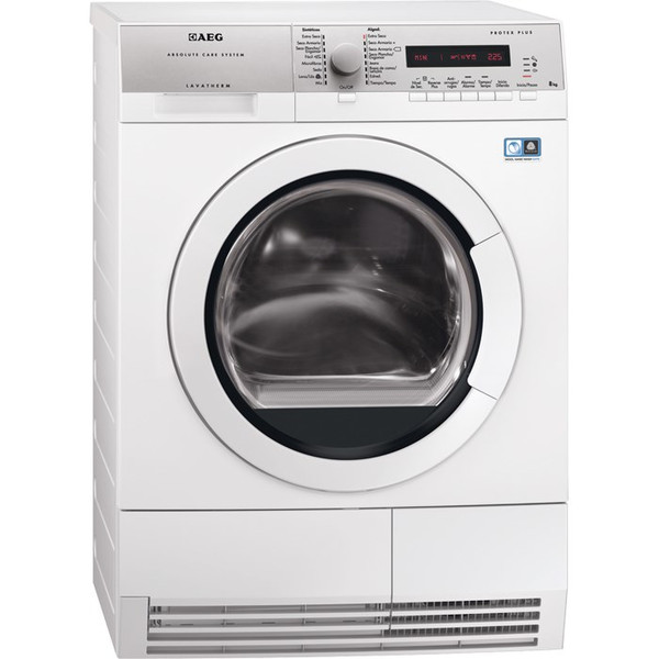 AEG T76489IH3 Freistehend Frontlader 8kg A+ Weiß Wäschetrockner