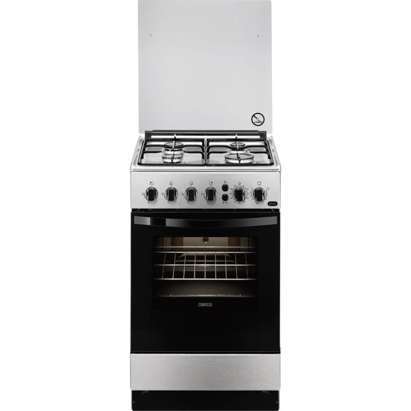 Zanussi ZCG212G1XA Отдельностоящий Gas hob Нержавеющая сталь кухонная плита