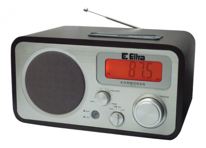 ELTRA Kormoran Portable Analog Black,Silver radio