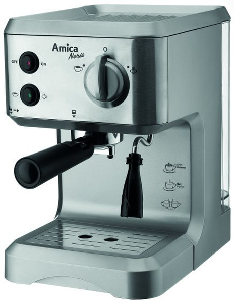 Amica CD 3011 Espresso machine 1.25л 2чашек Нержавеющая сталь кофеварка