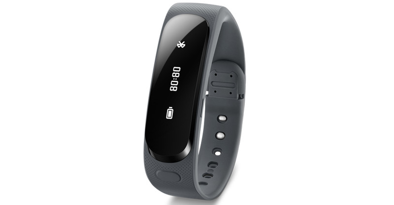 Huawei Talkband B1 Wristband activity tracker 1.4" OLED Wireless Grey