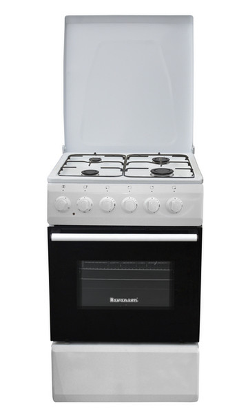 Ravanson KWGE-K50N Freestanding Gas hob A White cooker