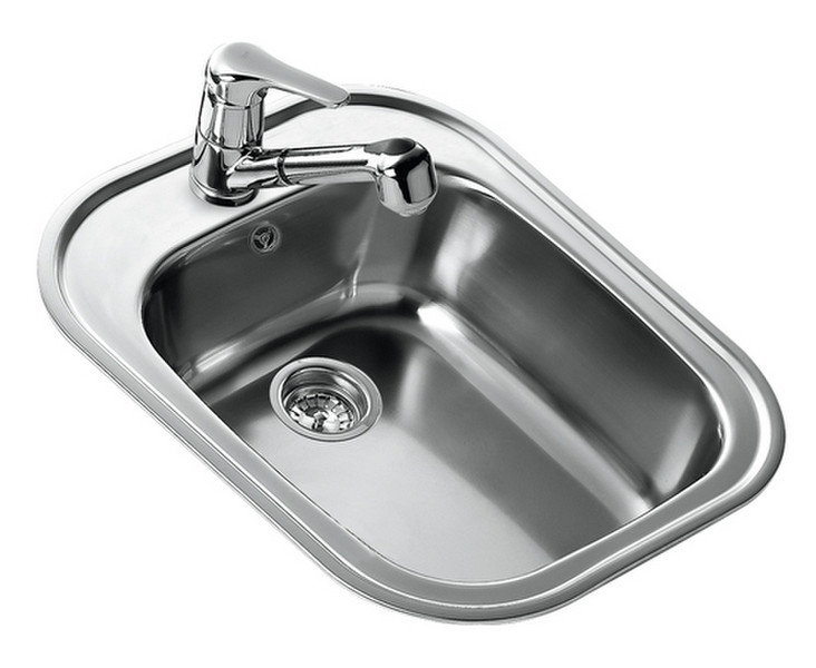 Teka Stylo 1C Rectangular Stainless steel Top-mount sink