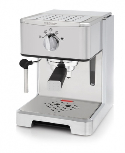 Zelmer Subito CM2005M Espresso machine 1L 2cups Stainless steel