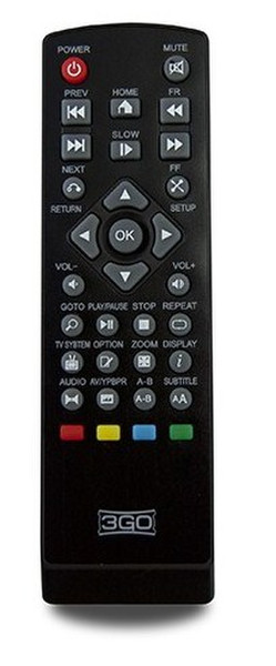 3GO RCHDPLAY352 remote control