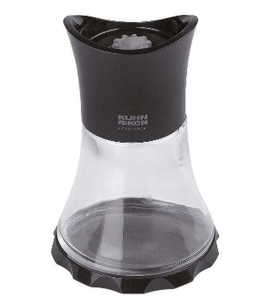 KUHN RIKON 23900 Black,Transparent salt/pepper shaker