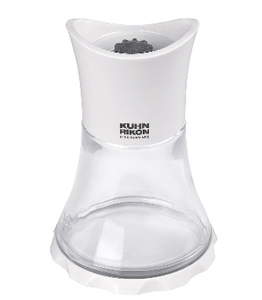 KUHN RIKON 23901 Transparent,White salt/pepper shaker