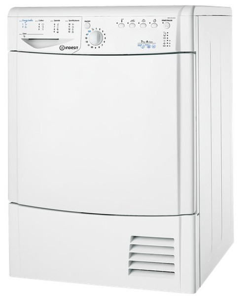 Indesit IDPA 745 A ECO (EU) freestanding Front-load 7kg A White tumble dryer