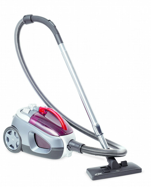 Solac Apollo Compact II AS3192 Cylinder vacuum 650W Grey,Red