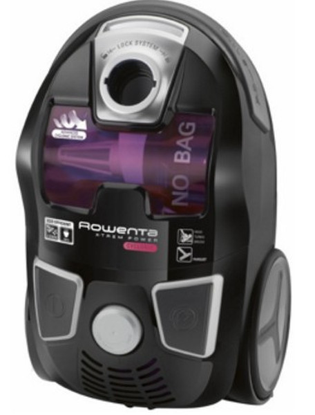 Rowenta Trem Power Zylinder-Vakuum 2100W Schwarz, Grau, Violett