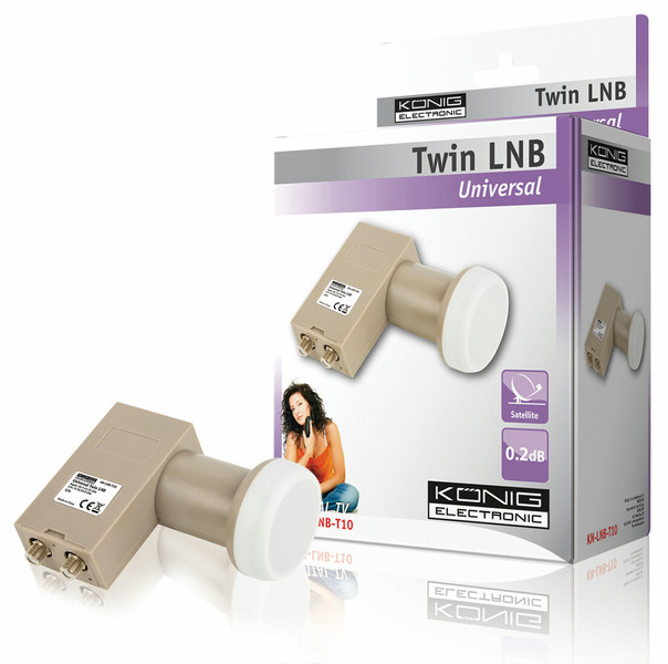 König KN-LNB-T10 LNB (low noise block downconverter)