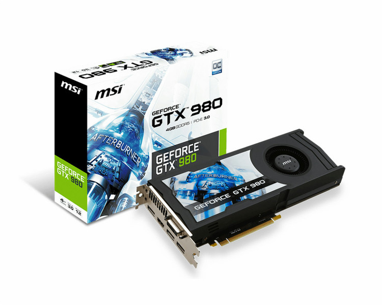 MSI GTX 980 4GD5 OCV1 GeForce GTX 980 4GB GDDR5 graphics card