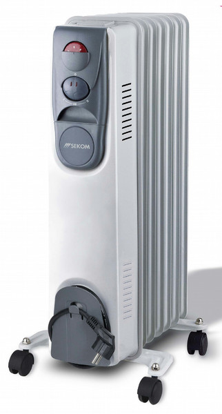 Sekom ROS1507 Floor 1500W Grey Radiator electric space heater