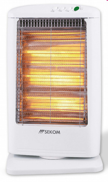 Sekom SAE120 Floor,Table 1200W White Infrared electric space heater