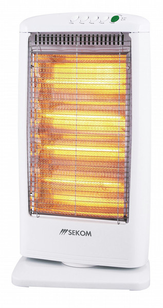 Sekom SAE160 Floor,Table 1600W White Infrared electric space heater