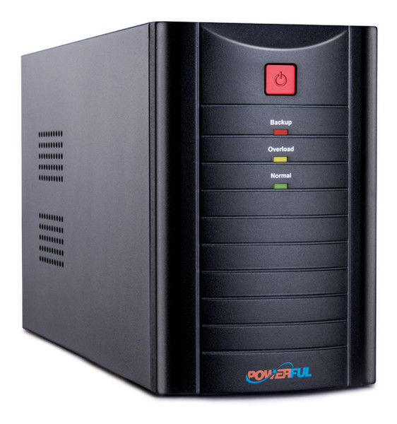Powerful PL-1500 1500VA 3AC outlet(s) Tower Black uninterruptible power supply (UPS)