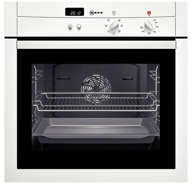 Neff B12M52W3FR Electric oven 67L 3500W A-20% White