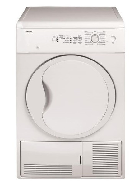 Beko DC7132 freestanding Front-load 7kg B White tumble dryer