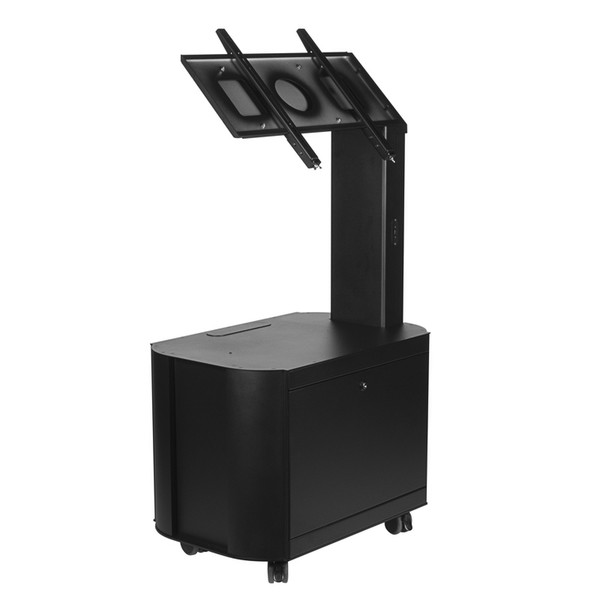 PresTop GT Kiosk Printer Universal Flat panel Multimedia cart Black