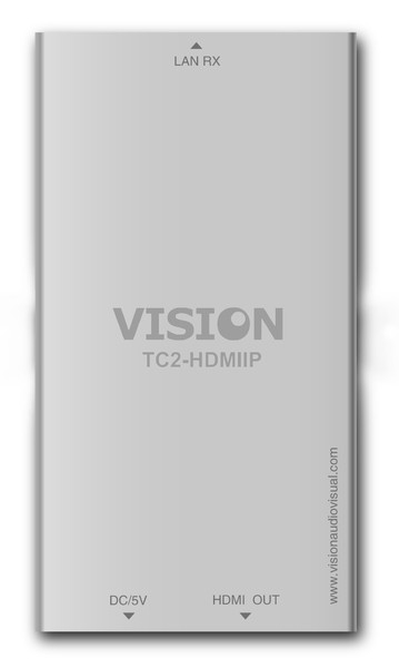 Vision TC2-HDMIIPRX AV receiver White AV extender
