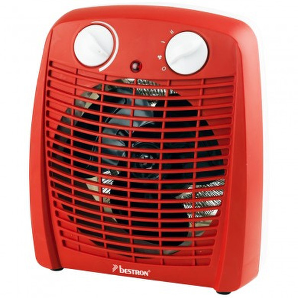 Bestron AFH211R Indoor 2000W Red Fan electric space heater