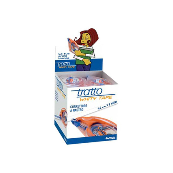 Tratto Whity Tape 8m 12pc(s) correction tape
