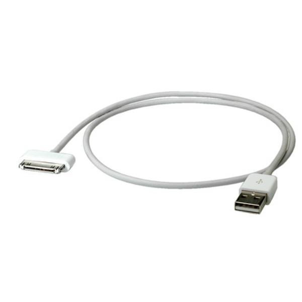 ITB RO11.99.8301 USB A Apple 30-p Weiß USB Kabel