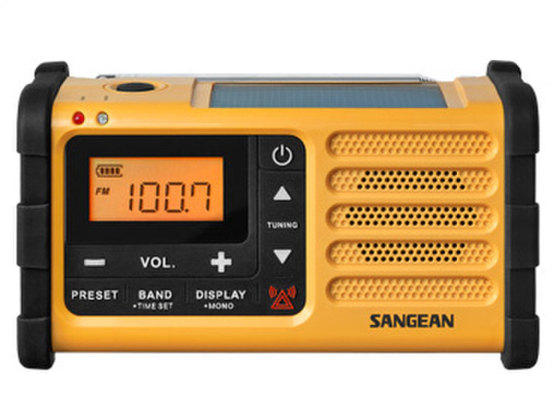 Sangean MMR-88 Portable Digital Black,Yellow radio