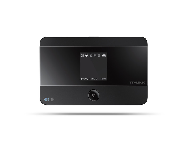 TP-LINK M7350 LTE-Advanced Wi-Fi Черный сотовое беспроводное сетевое оборудование