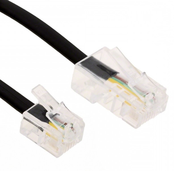 Helos 014236 3m Black,Translucent telephony cable