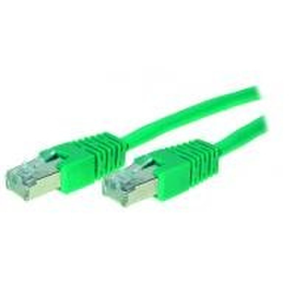 Helos CAT 5e FTP, 0.5m 0.5m Cat5e F/UTP (FTP) Green
