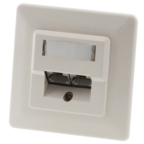 Helos 012005 RJ-45 White socket-outlet