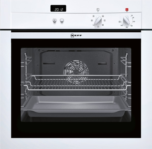 Neff B14M62W3FR Electric oven 67l 3500W A-20% Weiß Backofen