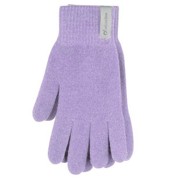 Cellularline TOUCHGLOVES Touchscreen gloves Фиолетовый
