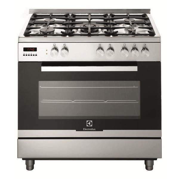 Electrolux EKK963AAOX Отдельностоящий Gas hob A Нержавеющая сталь кухонная плита