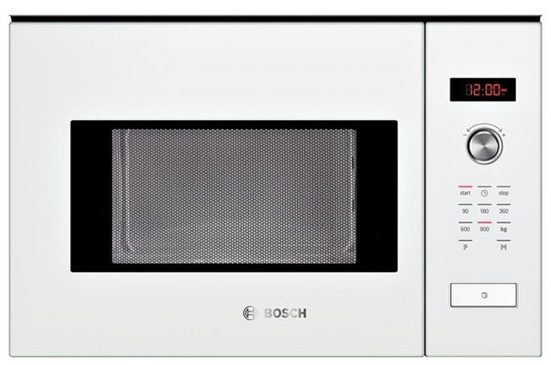 Bosch HMT84M624 Встроенный 25л 900Вт Черный, Белый микроволновая печь