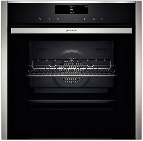 Neff B58VT68N0 Electric oven 71L 3650W A Black,Stainless steel