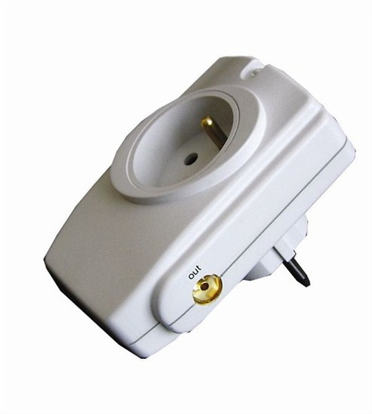 Solight PO22 1AC outlet(s) 230V Weiß Spannungsschutz