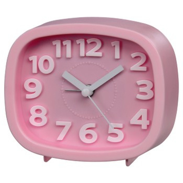 Hama 00123188 Quartz table clock Oval Pink Tischuhr