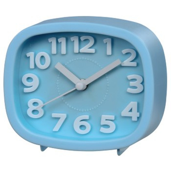 Hama 00123187 Quartz table clock Oval Blue table clock