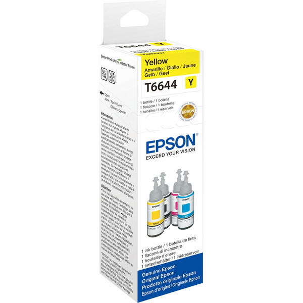 Epson T6644 70мл Желтый чернила