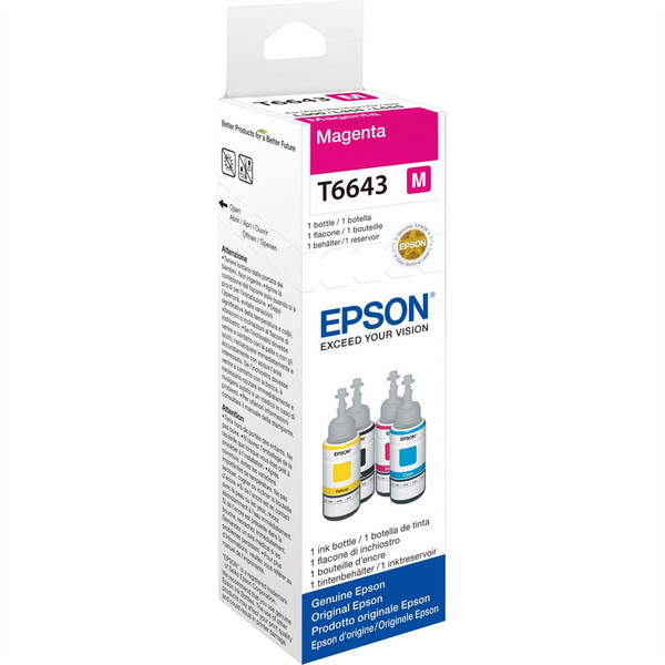 Epson T6643 70ml Magenta Tinte